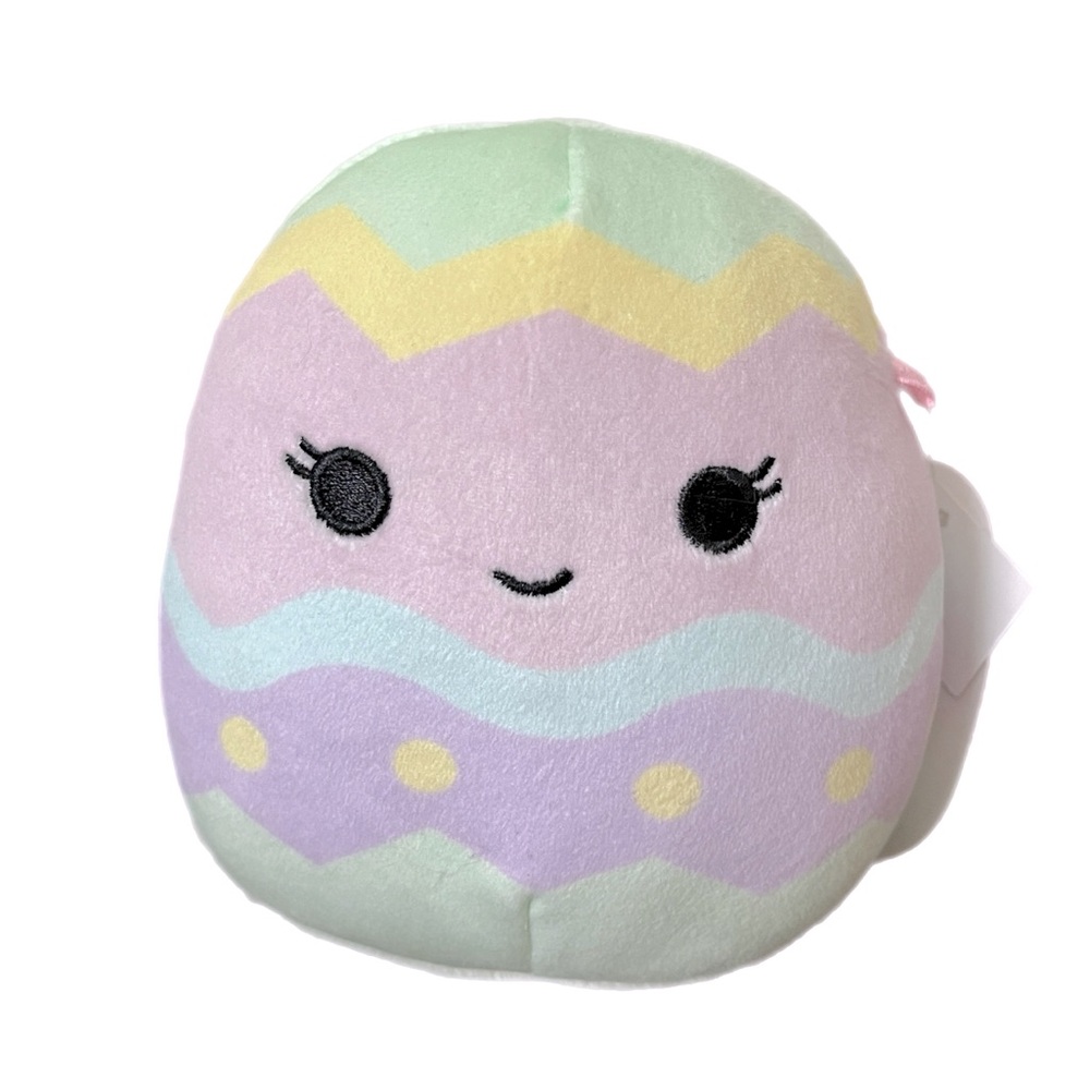 NWT! Squishmallows Easter Exclusive Edie the Purple Egg 5” inch Soft Plush Toy